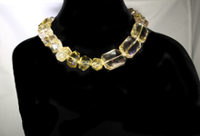 Load image into Gallery viewer, Necklace Lemon Quartz, Crystal Bali Silver