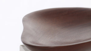 Hand Carved Central American Mahogany Dish