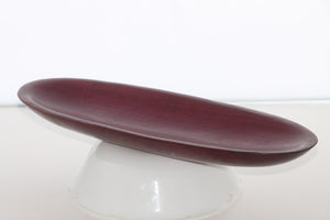 Hand Carved Dish of Central American Purpleheart