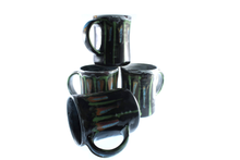 Load image into Gallery viewer, Coffee Mugs  Set of 4 Hand thrown